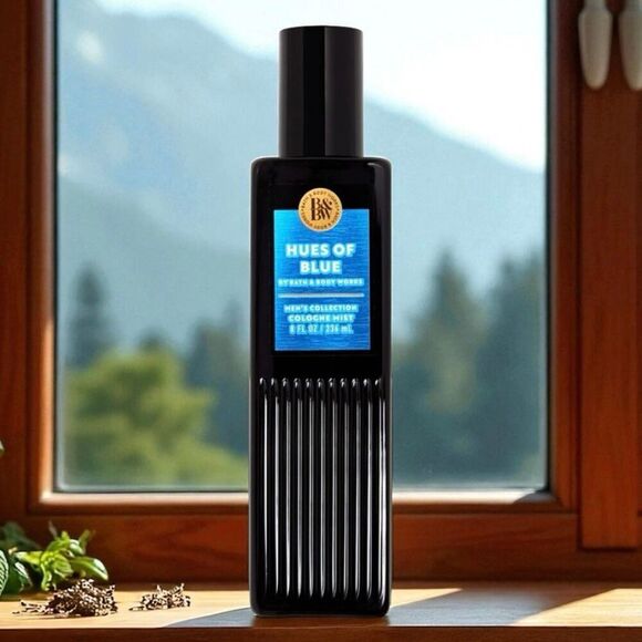 NWT 2 Bath & Body Works Fragrant Men's Hues Of Blue 8 oz / 226 g Cologne Mist - Picture 2 of 12